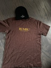 Bumbo rum co t shirt mens xl and skull cap hat black brow tee bundle