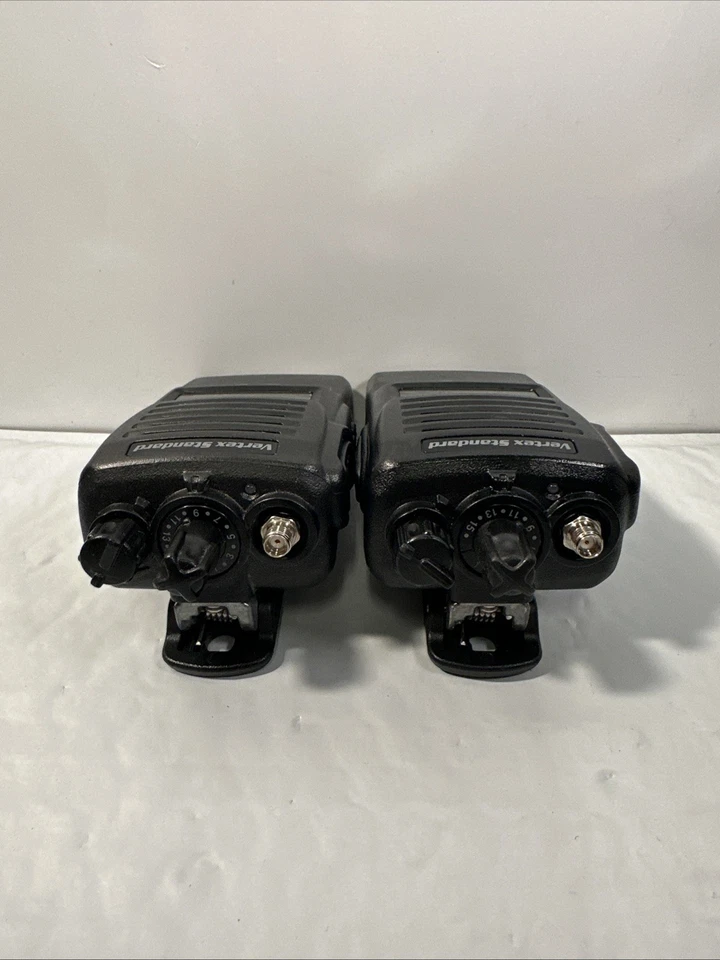 Lote de 2 Vertex VX-354-D0-5 VX354 VHF 136-174 MHz 16 canales 5 vatios/sin batería Foto 4 de 4