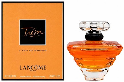 Tresor by Lancome L'Eau De Parfum Spray for Women 3.4oz New Sealed In Box