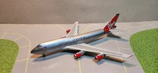 VIRGIN ATLANTIC 747-400 1:500 SCALE DIECAST METAL MODEL W/SCALE GEAR & STAND