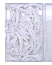 Jeufond 80 pcs Eyelash Curler Refills, Eyelash Curler Pads, Eye lash Curler