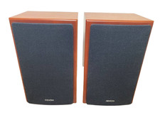 DENON SC-A33SG Hi-Fi Bookshelf Speakers Pair Wood Finish Japan