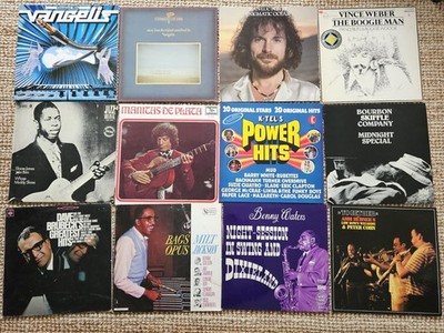 Schallplatten-Paket 12 LPs Vangelis Dave Brubeck jazz blues vinyl Jean-Luc Ponty