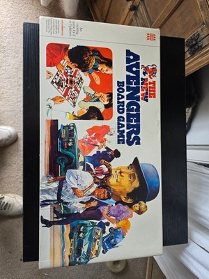 THE NEW AVENGERS BRETTSPIEL NEUWERTIG NIE GESPIELT Denys Fisher Toys 1977 S5512