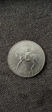 Rare 1977 Queen Elizabeth 11 Silver Jubilee Crown Coin