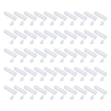 50Pcs 5ml Plastic Centrifuge Lab Test Tube Vial Sample Container Bottle w/ Cap;