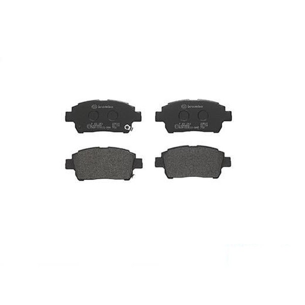 Bremsbelagsatz Scheibenbremse 16 Mm Brembo FüR U.A. Toyota Yaris-image