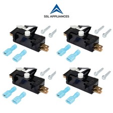 279347 New Washer Lid Switch fits Whirlpool W10820036 PS11723153, 233480 4-Pack