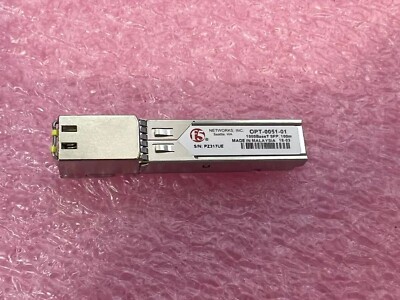 F5 Networks OPT-0051-01 SFP 1000BASE-T RJ45 100M F5-UPG-SFPC-R | eBay