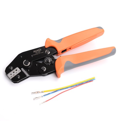 IWISS SN-28B Ratchet Crimping Pliers for Dupont Terminals 0.1-1.0mm² AWG28-18 - 第 5/6 張圖片