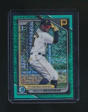 BRALYN BRAZOBAN 2024 BOWMAN CHROME AQUA MEGA BOX RC PARALLEL 166/299 #BCP-224