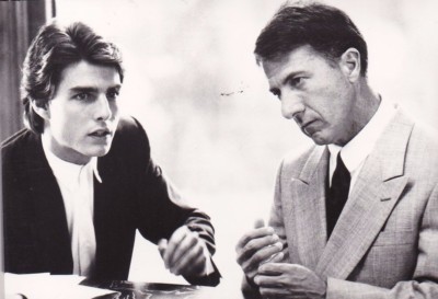 PF Rain Man ( Tom Cruise , Dustin Hoffman ) 
