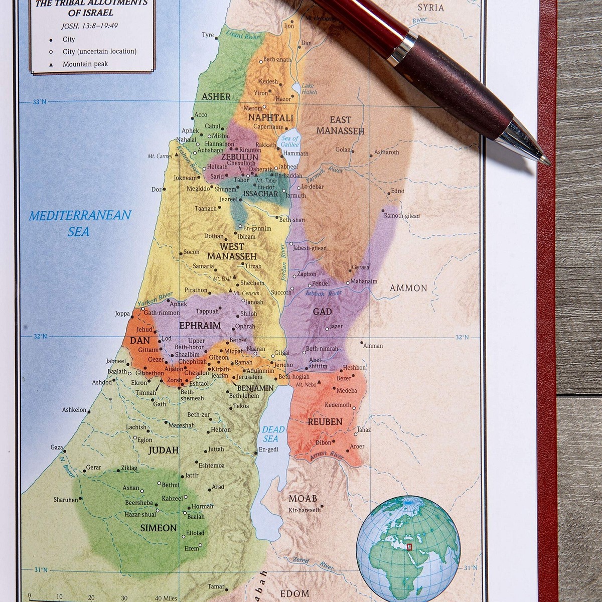 NKJV Reference Bible, Center-Column Giant Print Indexed BRAND NEW In - Foto 3