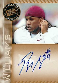 Ryan Williams autographed Football Card (Virginia Tech) 2011 Press Pass #PPS-RW