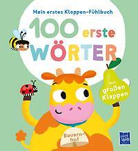 Thumbnail - Mein Erstes Klappen-fühlbuch - 100 Erste Wörter - Bauernhoftiere |