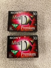Rare Sony DVM30ME Mini-DV Digital Video Cassette Premium New-Sealed 2PCS