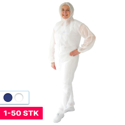 Schutz Anzug 1 - 50x Einweg Overall ARNOMED Maleranzug Einweg Maler Overall