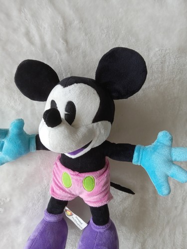 Disneyland/ Walt Disney World Mickey Mouse Articulated 12" Plush, Poseable Arms - Picture 2 of 6