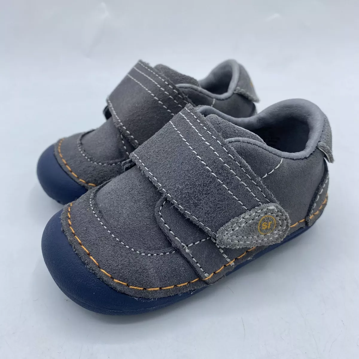 Stride Rite SM Kellen BB54040 Sneaker Toddler Boy s Size 3M Gray