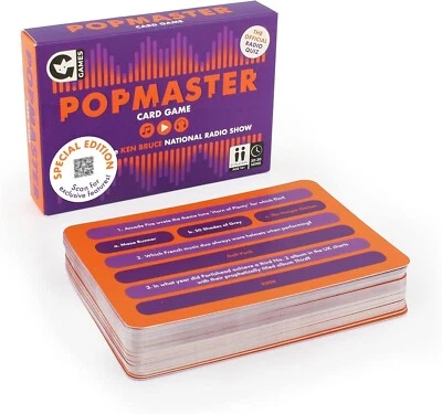 GINGER FOX Popmaster Card Game | Music Trivia Quiz Questions | Based On Hit Radio Show