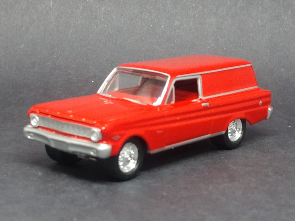 1965 '65 Ford Falcon Wagon Collectible 1/64 Scale Diecast Diorama Model Red