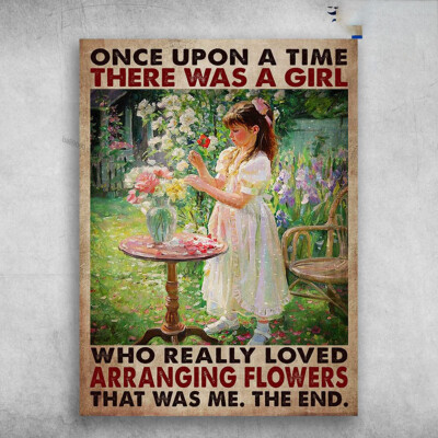 Flower Lover - Once Upon A Time, There Was A Girl, Who Really Loved Arranging...