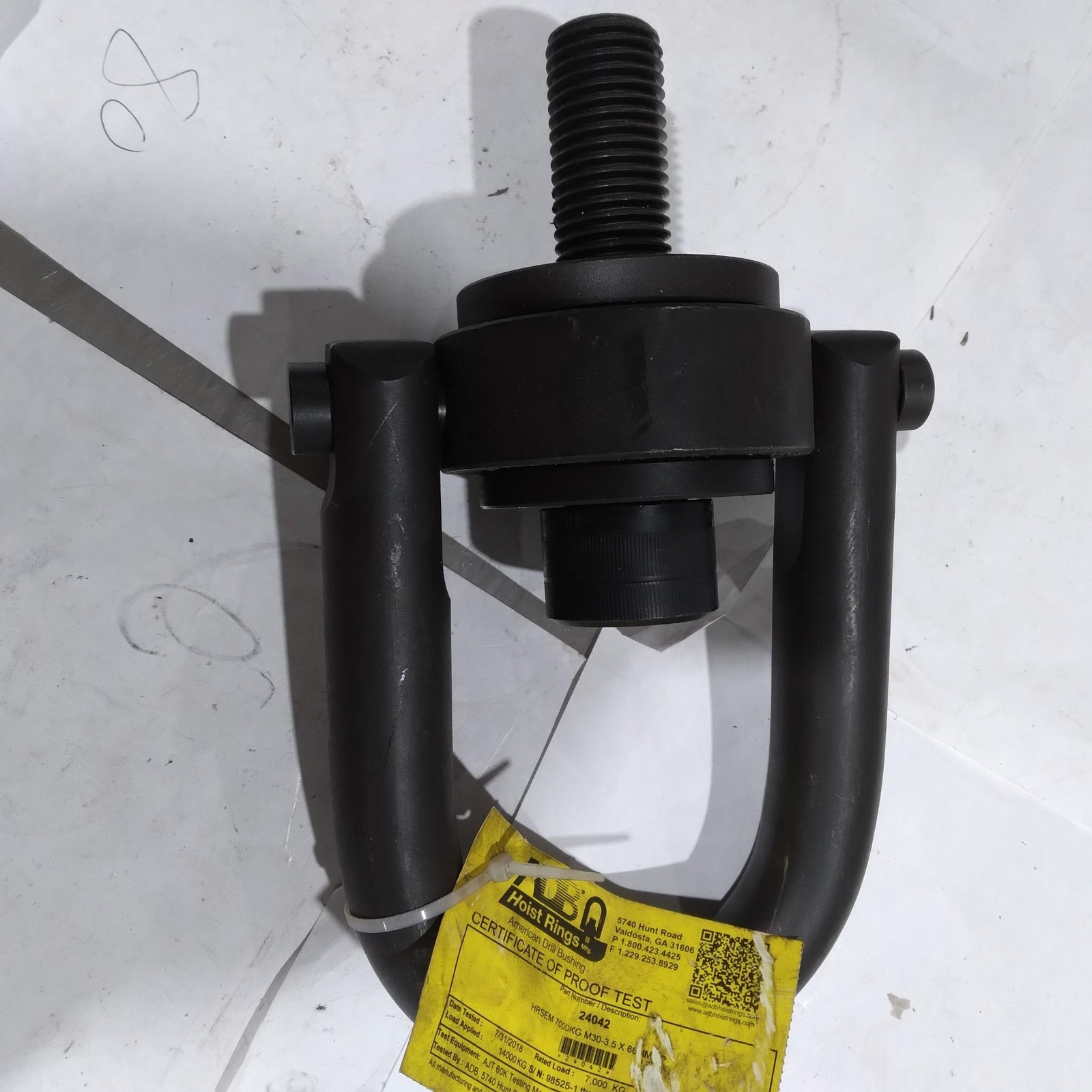ADB HOIST RINGS 24042 HRSEM 7000KG M303.5 X 66MM eBay