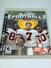 All- pro football 2k8 for ps3