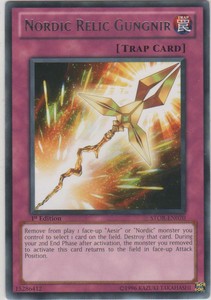 Nordic Relic Gungnir - STOR-EN070 - Rare - Unlimited Edition x3 - Lightly Played