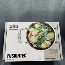 All-Clad FUSIONTEC™ Soup Pot 4-Qt with lid ONYX Made in Germany