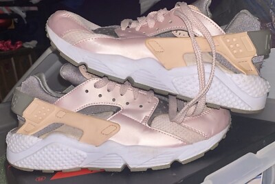 Nike Shoes Mens 8.5 Air Huarache Run Pink White Road Running  display picture 3