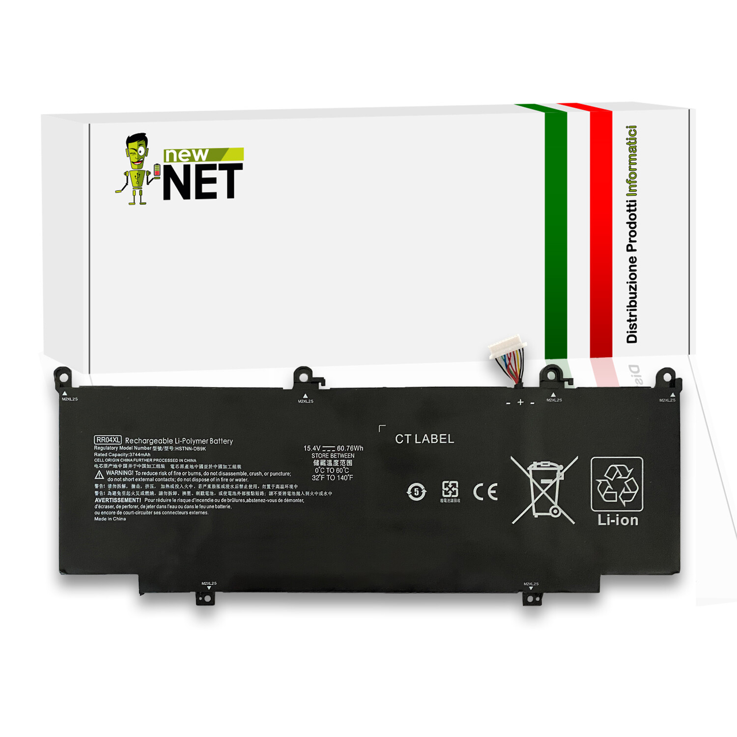 Energia Infinita per HP Spectre X360 13-aw | Batteria RR04XL 15.4V - 1