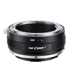 K F CONCEPT NIK G -L Nikon F G-Type Lens to L Mount Camera Lens Mount Adapter