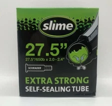 Slime Self-Sealing Bike Inner Tube 27.5" x 2.0-2.40" Schrader Valve Extra Strong