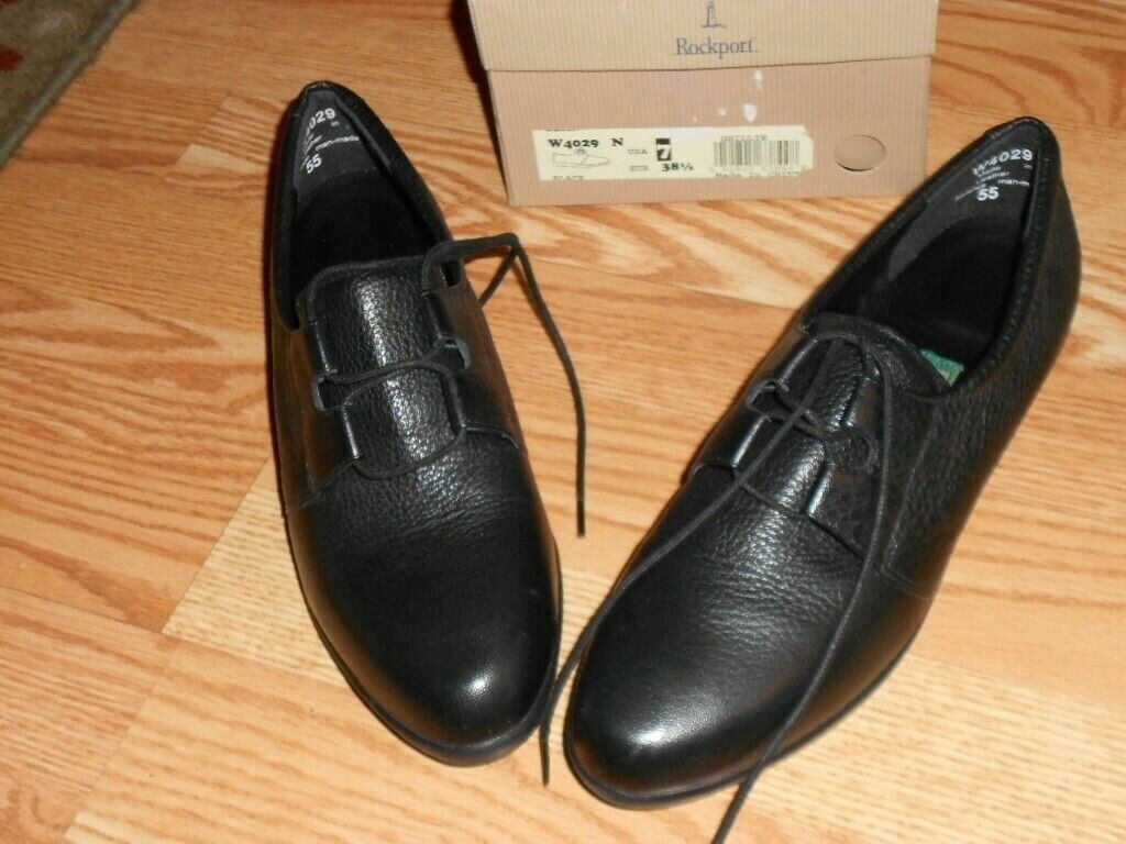 Rockport Ladies Walking Black Shoes Ghillie N W4029 for sale