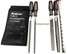 Snap On Sghbf600a Dt 4 Piece Dk Titanium Instinct Soft Grip Handle File Set New Snap On Sghbf600a Dt 4 Piece Dk Titanium Instinct Soft Grip Handle File Set New
