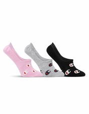 Champion A2239 Men's All Over Cs Liner Socks 3-Pack NEW