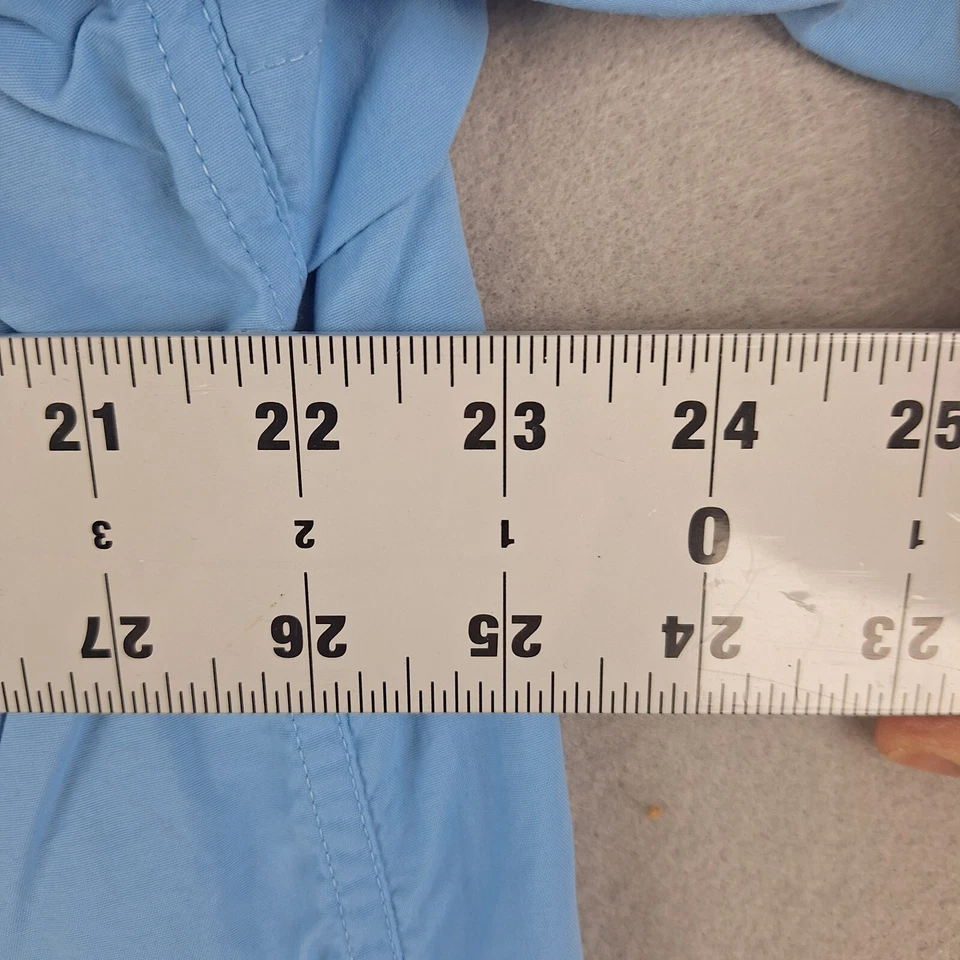 EMS Vented Fishing Shirt Mens Large Blue Short Sleeve Button Down Outdoor - Image 4 of 4