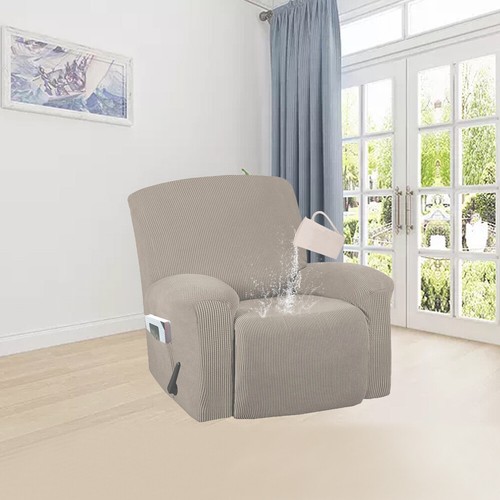 Recliner Chair Cover Slipcover Cover Protector for Pet Sofa Protector Non-Slip - Picture 11 of 17