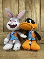 Space jam soft toys, Looney Tunes. Daffy Duck And Bugs Bunny
