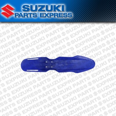 NEW OEM SUZUKI DRZ 400SM SM OEM FRONT FENDER PLASTIC BLUE 53111