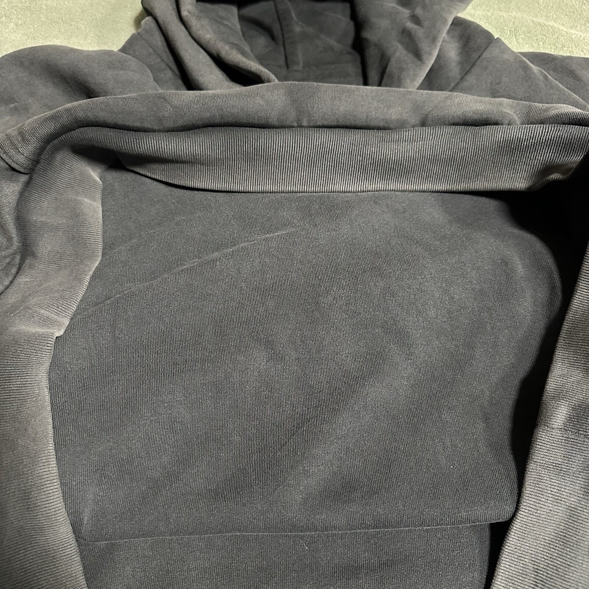 YZY Yeezy Gap Oversized H18 Pullover XL Hoodie POETIC BLACK See 