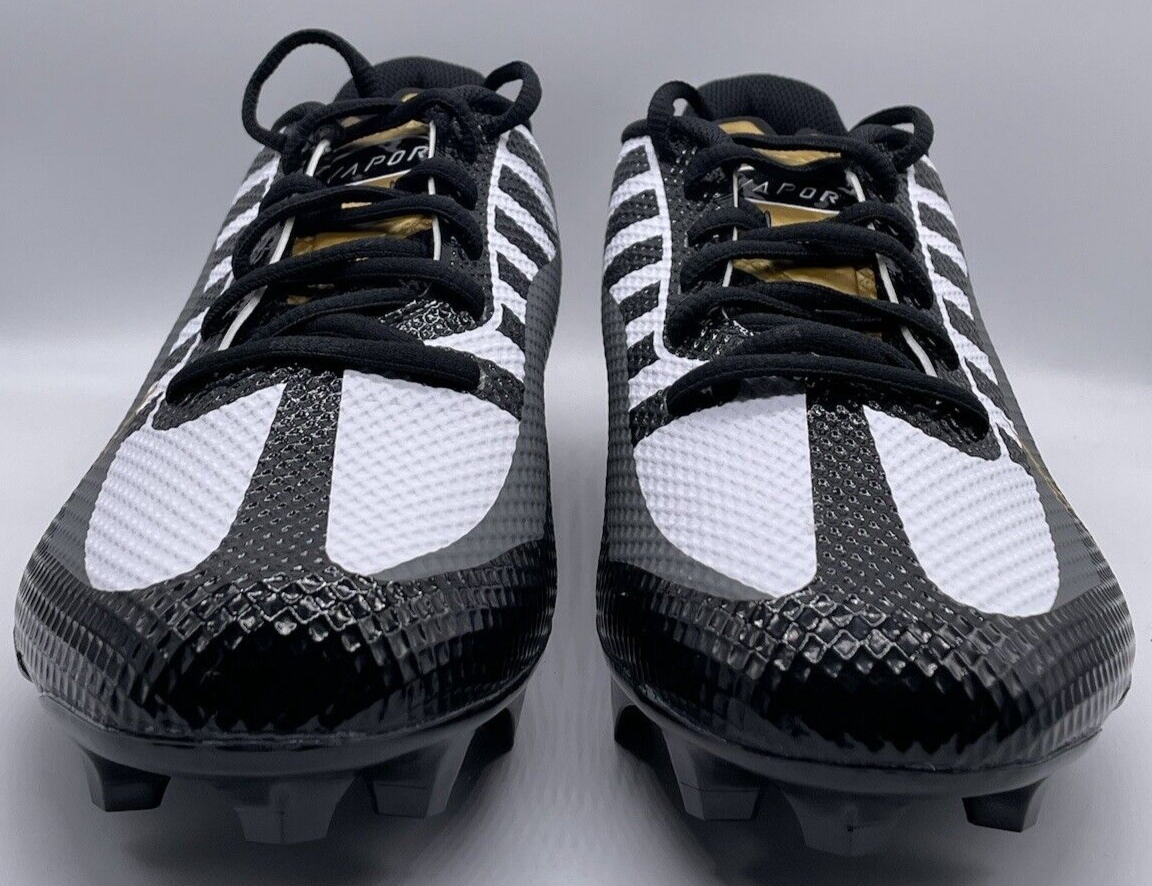 Nike Vapor Edge Speed 360 Black Metallic Gold Football Cleats DQ5110002 Sz 8.5 eBay