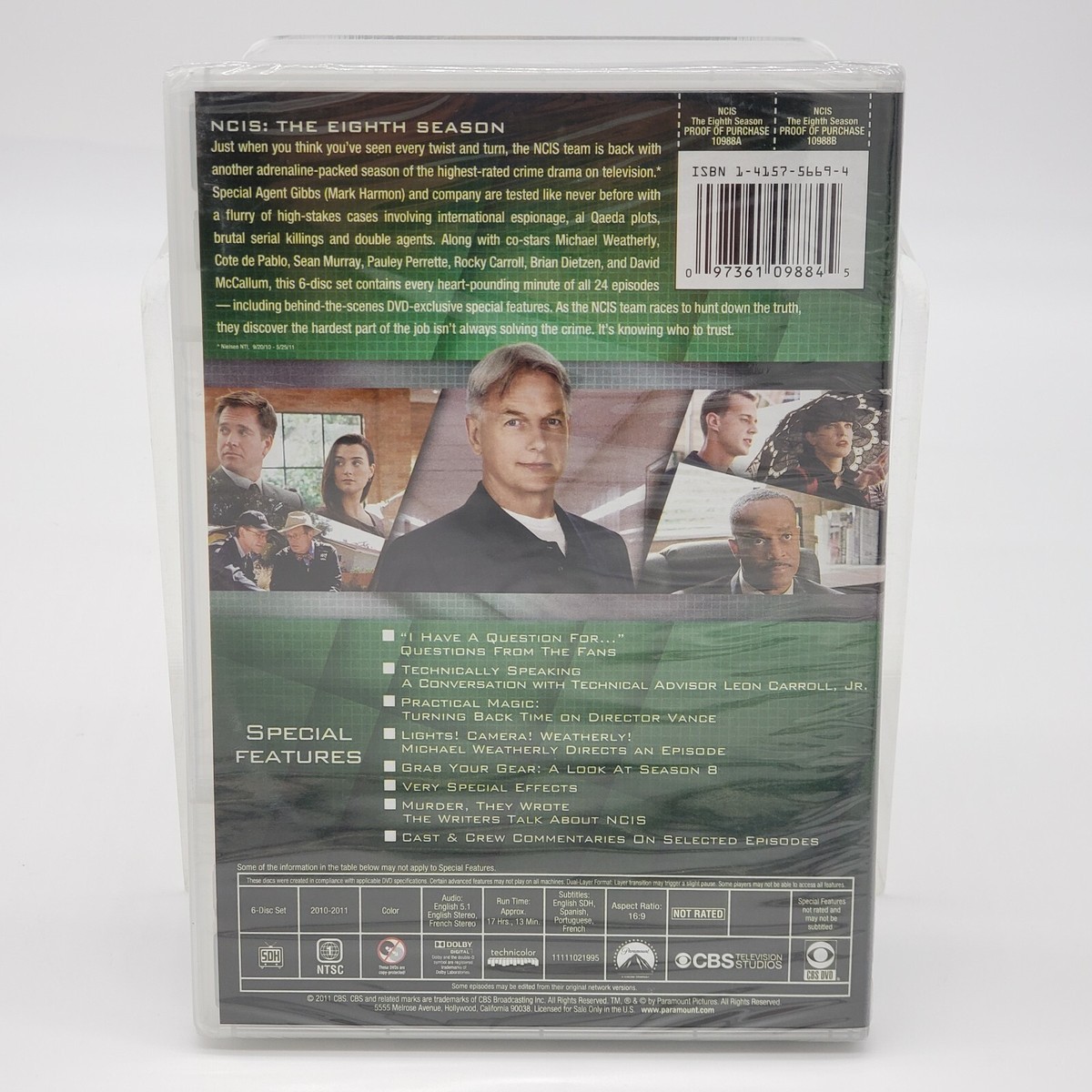 NCIS The Complete Eighth Season DVD Box Set Season 8 New Factory