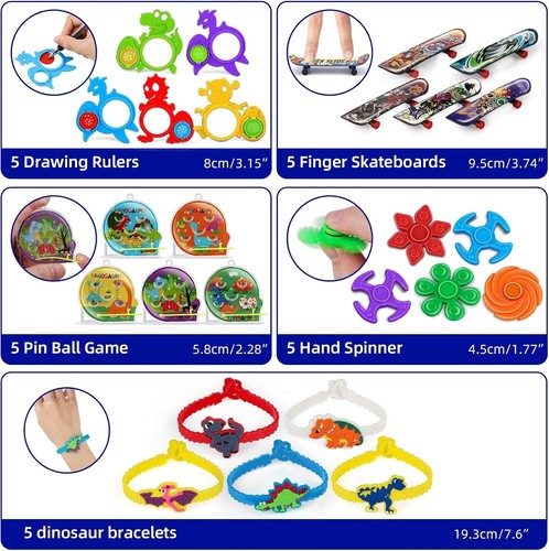 Colorful 200PCS Kids Party Favors - Perfect for Birthdays and Classroom Rewards - Picture 7 of 11