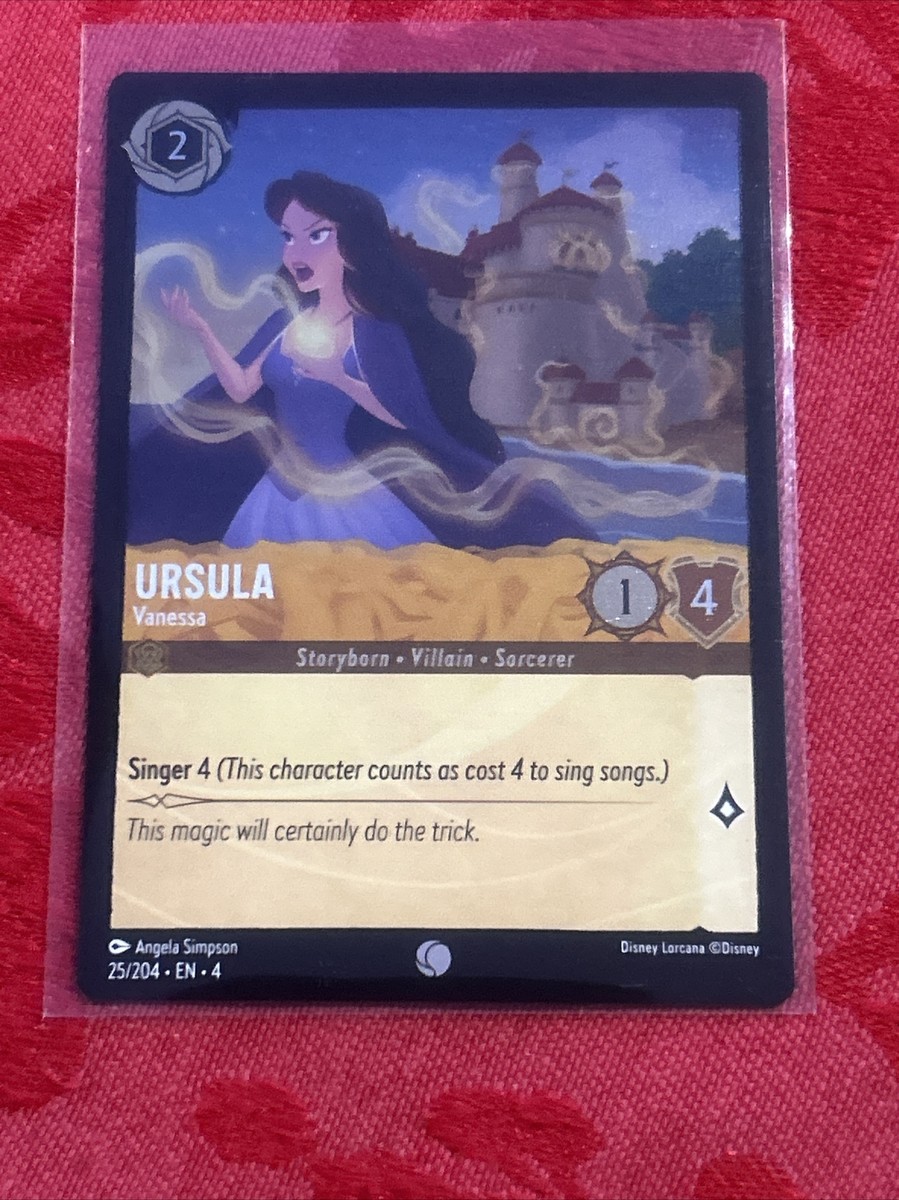 FOIL Disney Lorcana - Ursula's Return - Ursula - Vanessa - 25/204