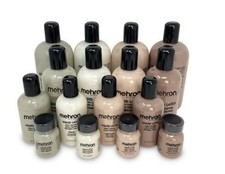Mehron Makeup Liquid Latex - 4 Colors - Clear, Light, Dark Zombie - Face  Body