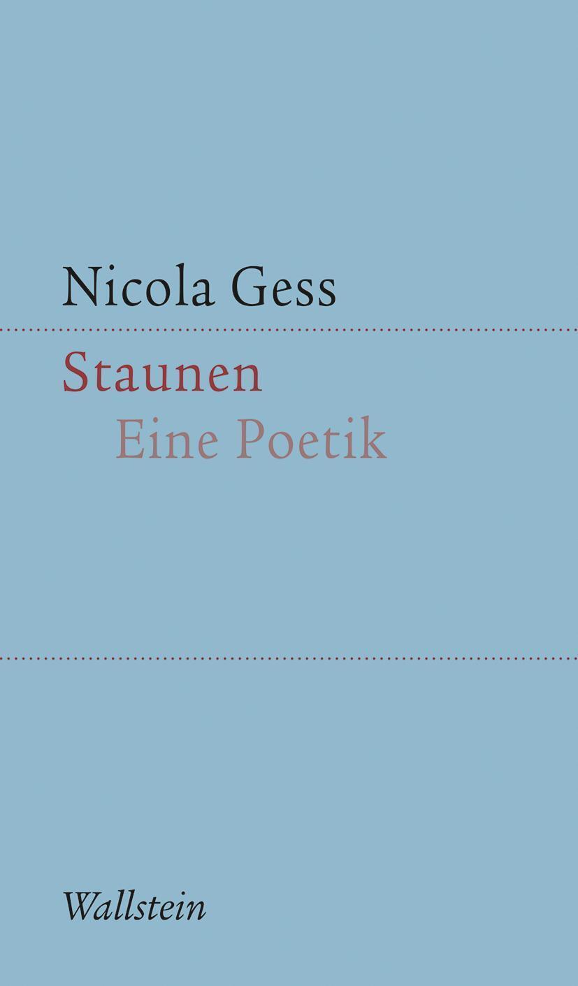 Thumbnail - Staunen | Eine Poetik | Nicola Gess | Deutsch | Taschenbuch | 176 S. |
