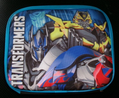 Transformers 2014 Hasbro Soft Collectors Case Lunch Box 9-1/2'' x 8'' SO