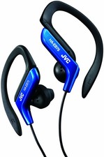 JVC HA-EB75-A Earphones, Over-the-ear, Waterproof, for Sports, Blue